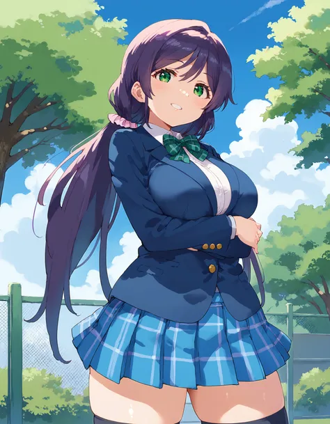 [Pony XL] Tojo Nozomi (fanart) from Love Live! / 東條 希 (ファンアート) from ラブライブ!