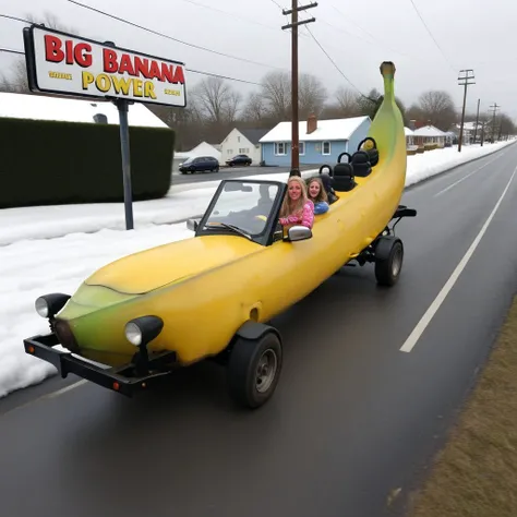 Big Banana Car