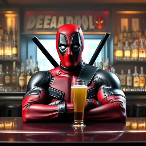Deadpool (FLUX Style)