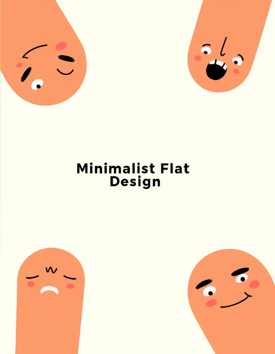 Minimalist Flat Design Style (PsiClone's ArtForge MasterKit)