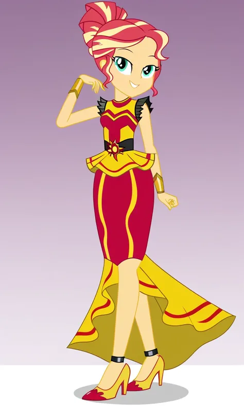 Sunset Shimmer flamenco beta