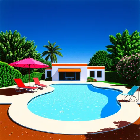 [FLUX] Hiroshi Nagai Style Pop Art