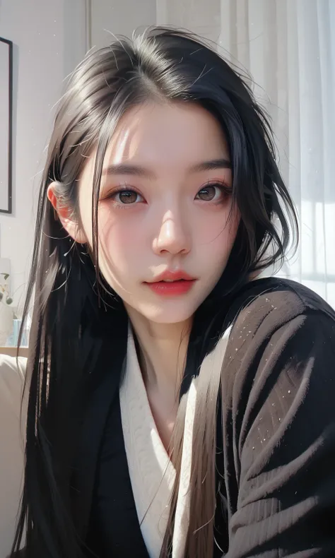 A girl looks like xinxiaomeng 欣小萌