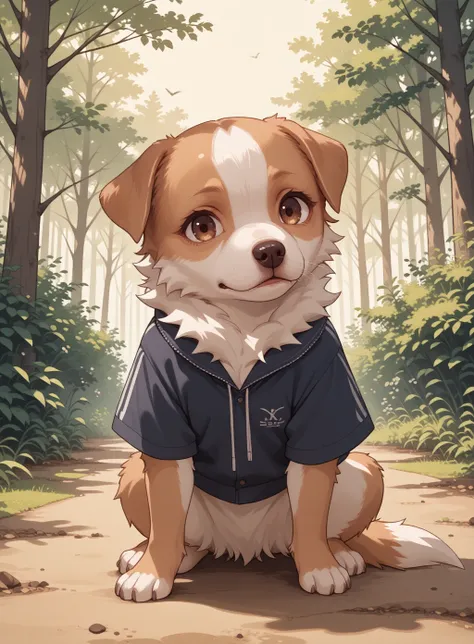 aki_anime, a dog