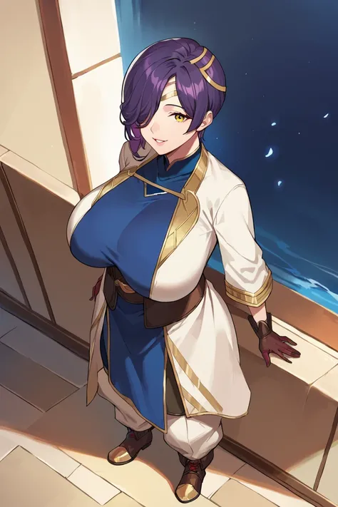 (Pony) Purple hair female Kiran :Fire emblem heroes