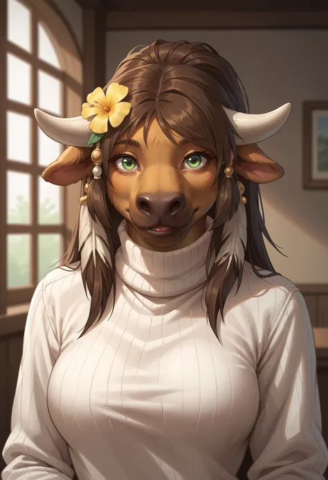 Saeurala the Tauren Druid (OC) - World of Warcraft [SDXL Pony]