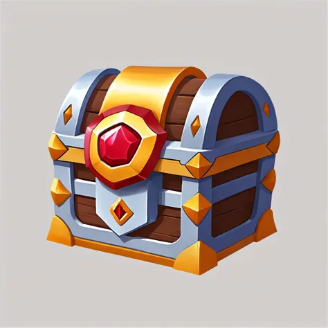 Casual Game Chest Icon SDXL