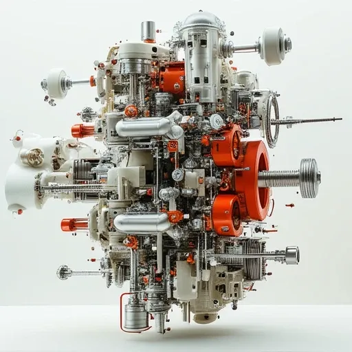style of Exploded assembly [FLUX] 244
