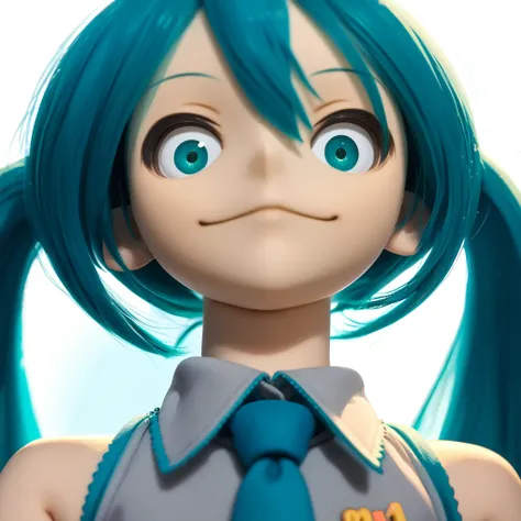 Creepy (cute) Narupajin Miku doll