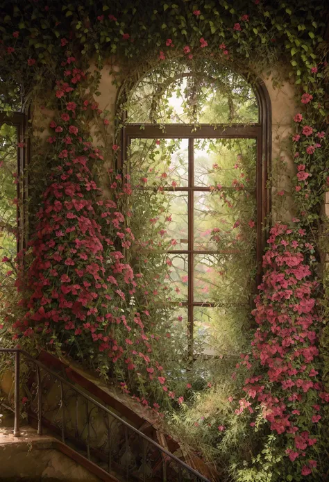 0953 windows full of flowers