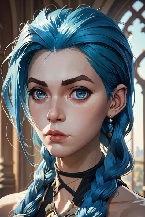 score_9, score_8_up, score_7_up, score_6_up
<lora:AJinx:0.8>
AJinx, 1girl, blue hair, twin braids, blue eyes, long hair, looking at viewer, portrait