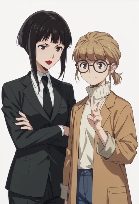 Amamiya & Monki Chicory  (Kamonohashi Ron no Kindan Suiri)