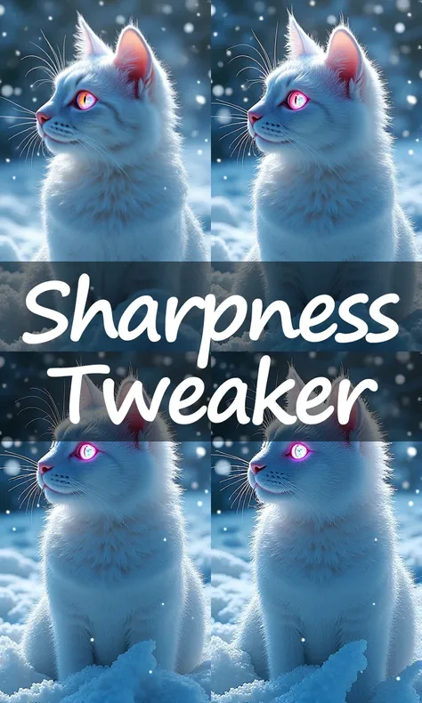 Sharpness Tweaker | Flux 锐度调节