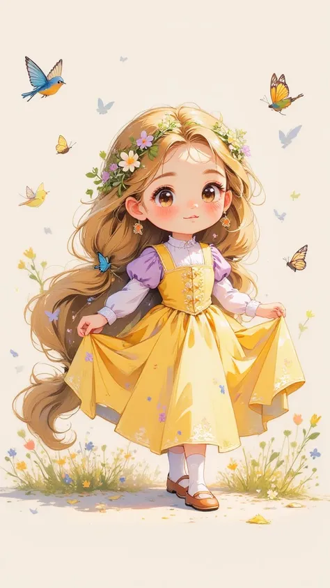 Healing Color Cartoon Flux1.d Lora