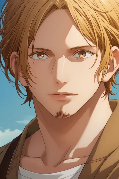 score_9, score_8_up, score_7_up, source_anime, rating_safe, HarukiGIVEN, blonde_Haruki_male hair, brown_Haruki_eyes, black_Haruki_facial hair, 2ndboy, 2ndmale focus, anime screencap