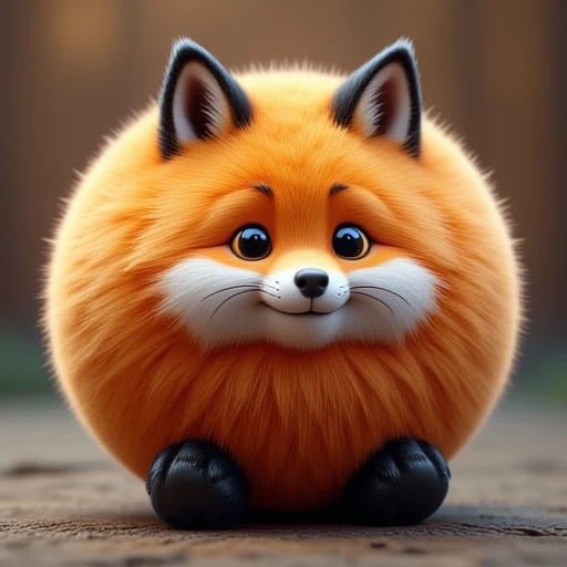 a spherical spherimal fox