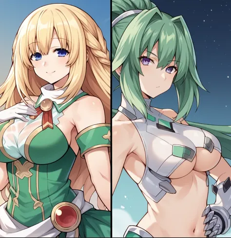 Vert - Hyperdim. Neptunia (12 Outfits/2 Forms)