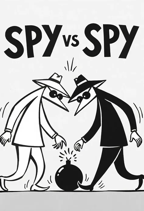 Spy Vs Spy - Cartoon Model