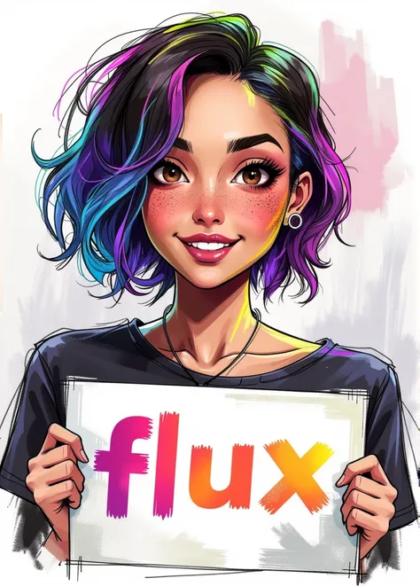 Rough color sketch