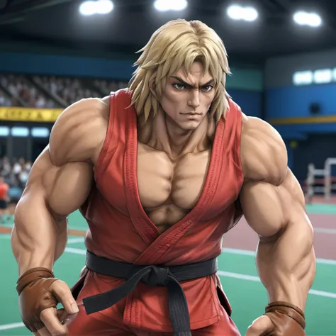 KenSFXL at gym<lora:KenSFXL:.95> , (anime, masterpiece, intricate:1.3), (best quality, hires textures, high detail:1.2), (4k),(incredibly detailed:1.4),UHD, 8K, ultra detailed