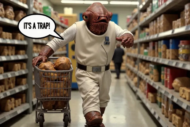 Admiral Ackbar - It's a Trap!