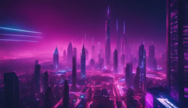 Futuristic City Concept Art (VW Style)