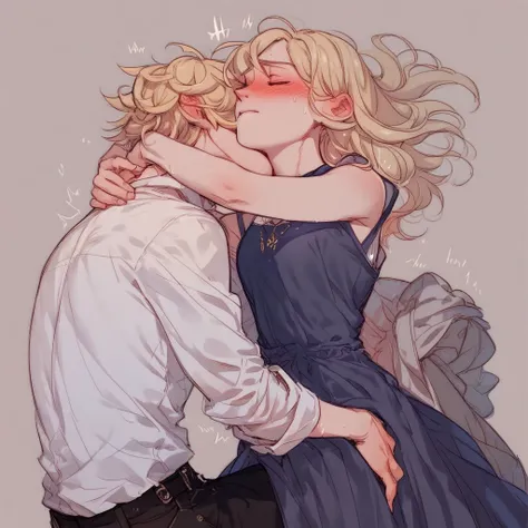Passionate Neck Kissing Lora