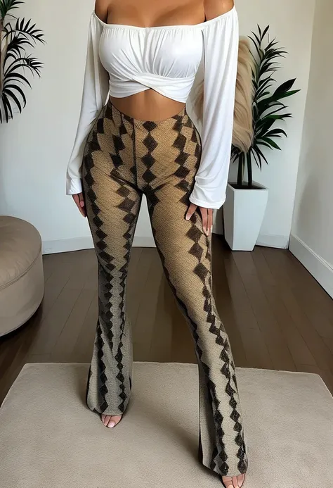 Boho Flare Leggings [PONY XL] by UOC