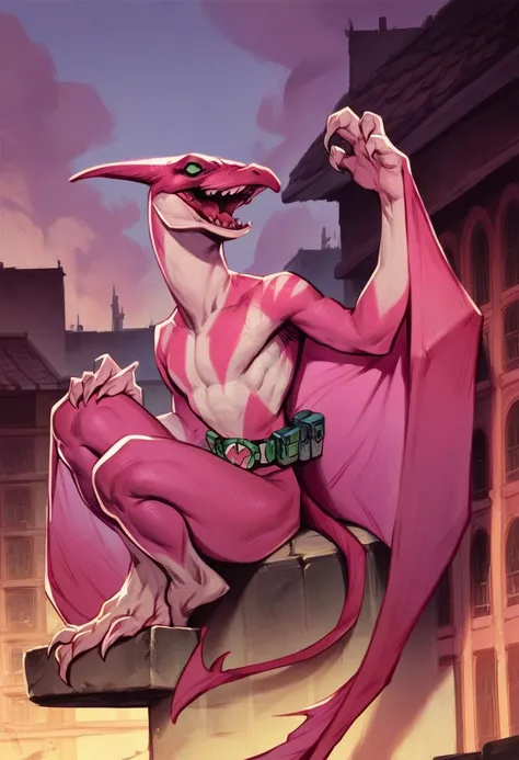 Pink Mutant Power Ranger (MMPR/TMNT II)