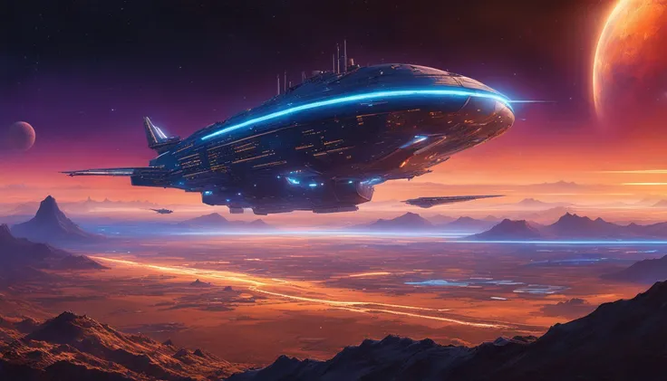 Space Ship Concept Art (VW Style)