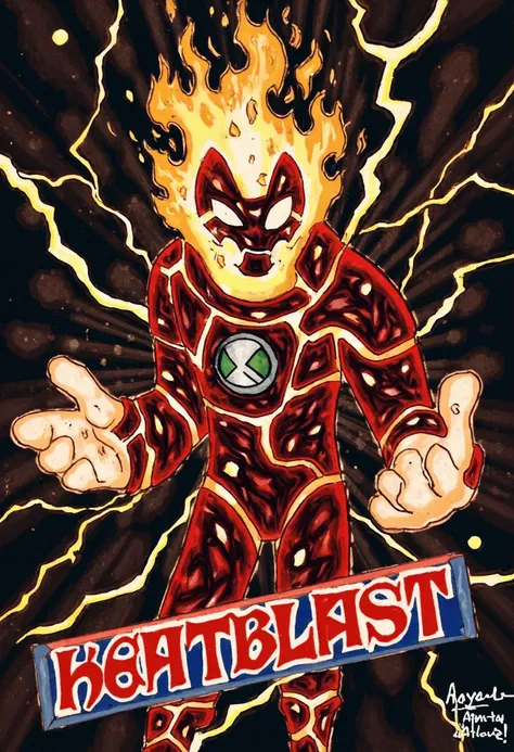 Heatblast (Ben 10) FLUX