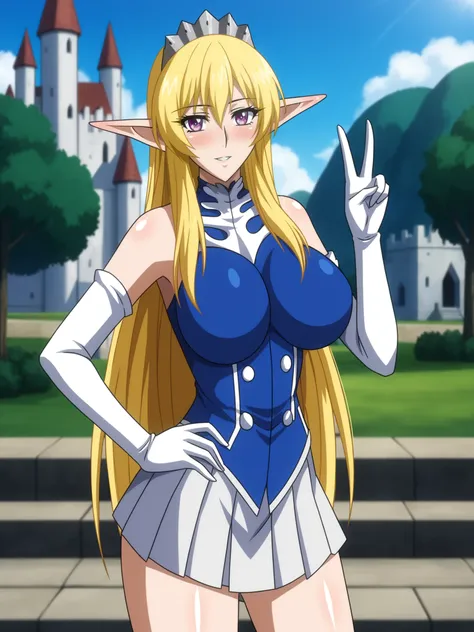 Princess Nina Aslato (Hentai: Elf Hime Nina) NoobAI Illustrious (Epsilon / V-pred) / PonyXL / SD1.5