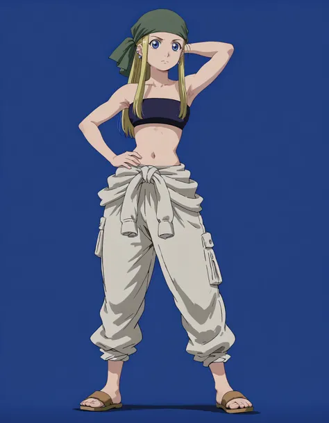 Winry Rockbell (3 Main Outfits)