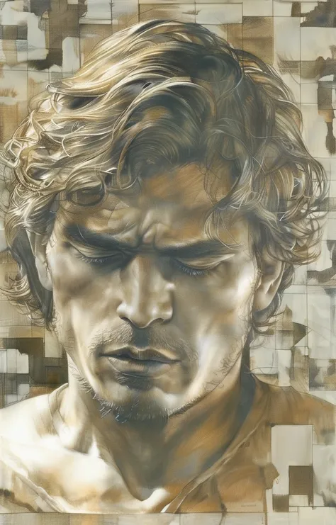 portrait of noble man masterpiece,best quality,<lora:tbh428-sdxl:0.6>,illustration,style of  Vincent Castiglia