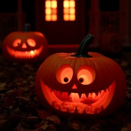 Pumpkin Carving / Carved Pumpkin (Flux)