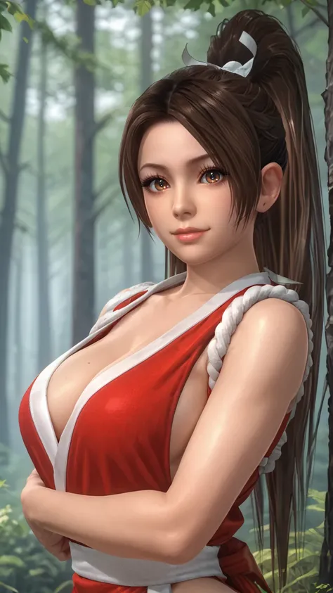 【Pony XL】Mai Shiranui 不知火舞 DOA5LR LoRA ◤Louiswolf_style◢