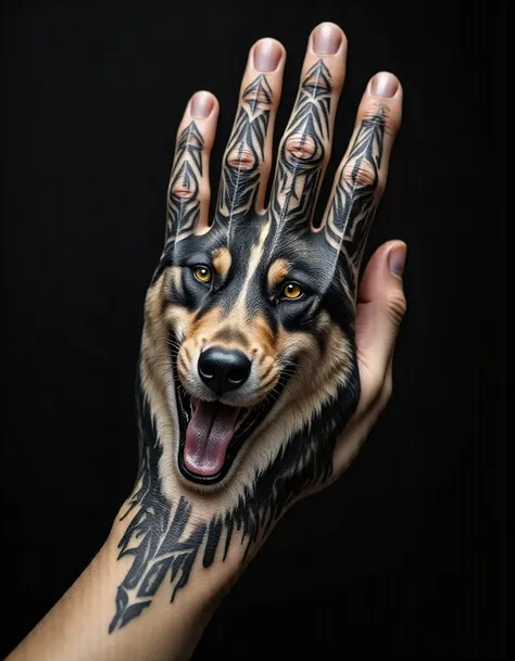 Flux - Tattoo on hand - By Devildonia v1.0