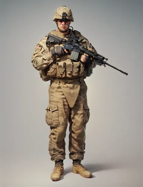 American soldier uniform (Pony XL)