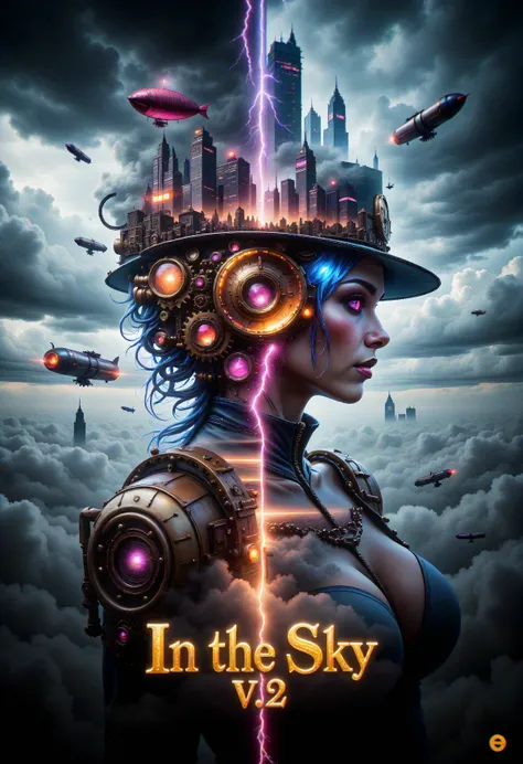FLUX In the Sky Cyber&Steampunk