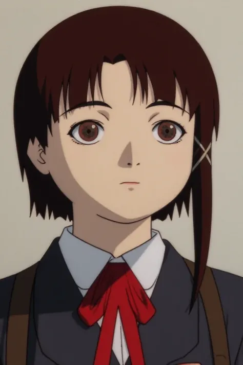 Lain Iwakura (Anime) - QWEN - FLUX - Serial Experiments Lain