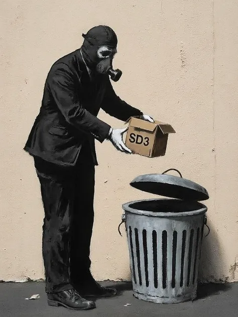 Banksy flux LoRA