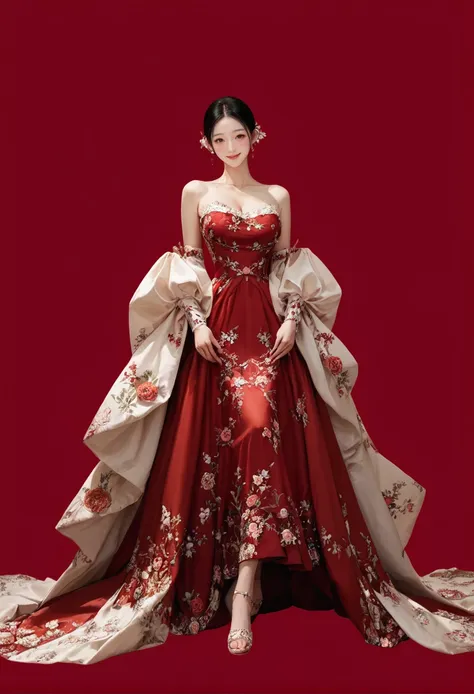 1007 Chinese wedding dress