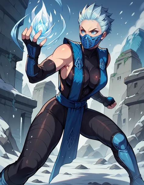 Repost: Frost: Mortal Kombat (PonyXL)