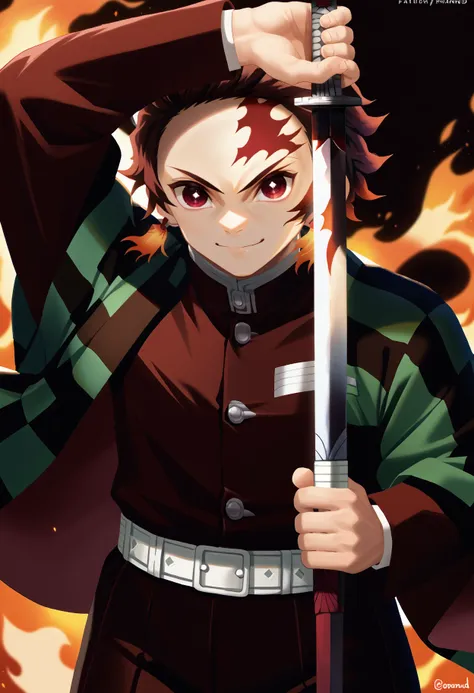 [PonyV6 XL] Tanjiro Kamado | Demon Slayer