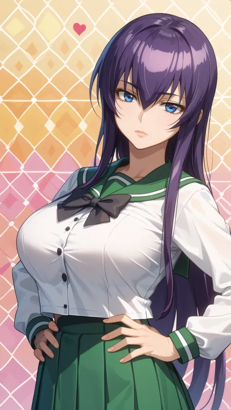 Saeko Busujima (5 Outfits) (Highschool of the Dead)