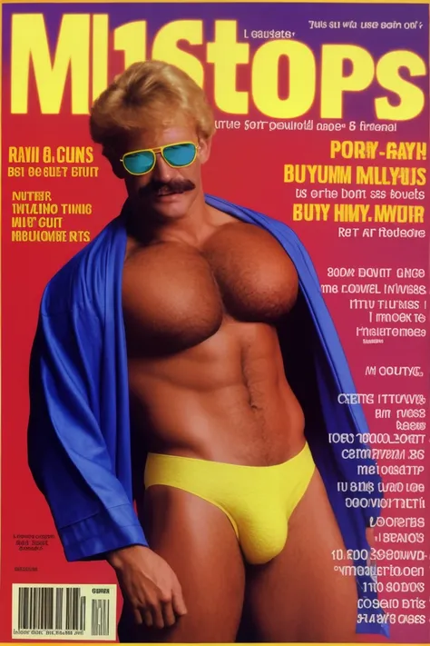 Vintage Gay Porn Magazine