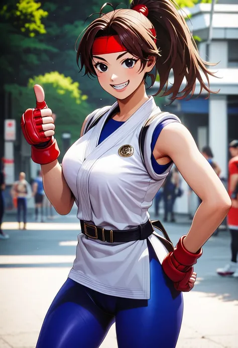 Yuri Sakazaki / King Of Fighters (Pony Diffusion)