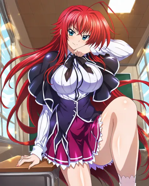 Rias Gremory-Highschool DxD-(mobage style)