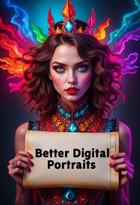 🌀 Better Female Digital Portraits [Flux]