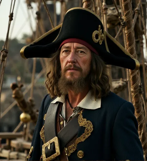 Hector Barbossa (Geoffrey Rush) Pirates of the Caribbean - FLUX